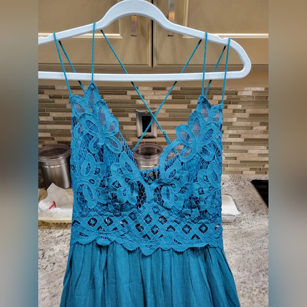 Free People Lace Maxi Dress
